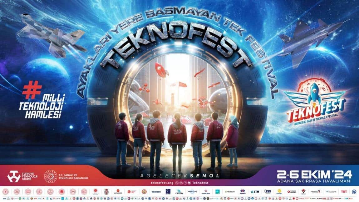 'Bir Çocuk Gelsin, Bir Uçağa Dokunsun' Projesi Kapsamında Adana'da Düzenlenen TEKNOFEST 2024'e Katıldık.